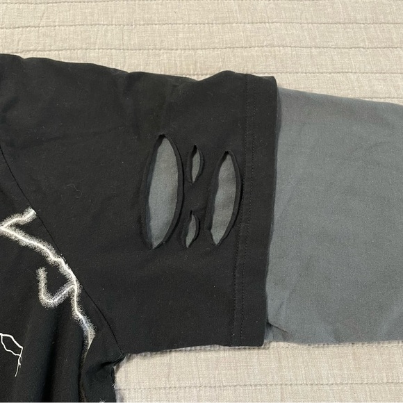 Broken Promises Welcome to Hell Layered Graphic Size L Grunge Skater Streetwear - Picture 5 of 16